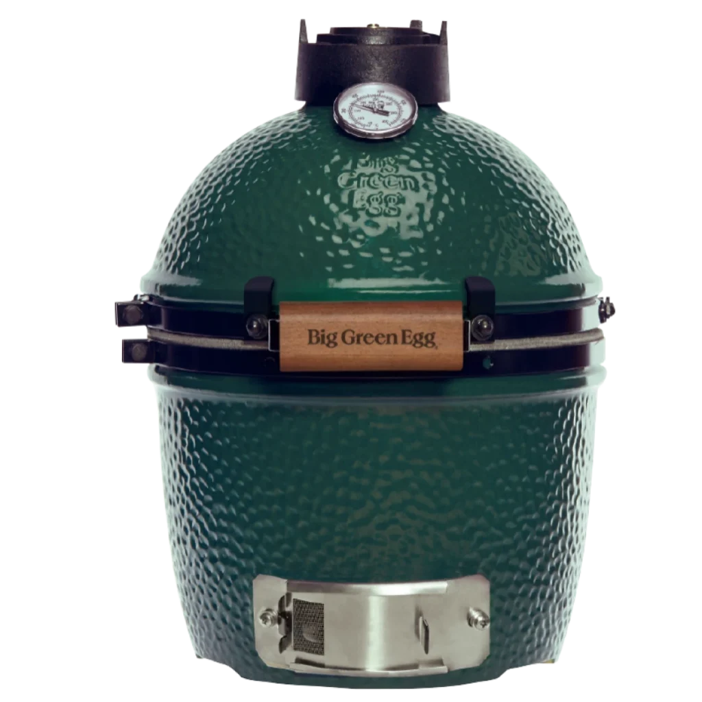 Gratar ceramic Kamado Big Green Egg Mini doar oul verde