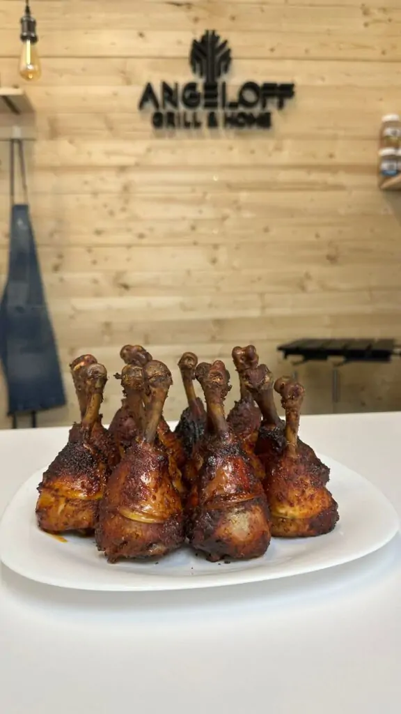 Lollipops BBQ facute in gratar gradina ceramic Kamado