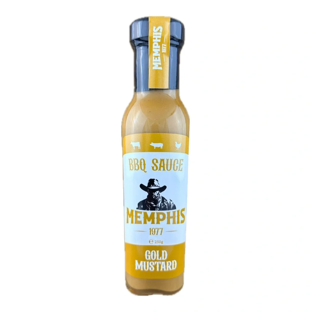 Sos BBQ mustar dulce afumat Gold Mustard Memphis Grill si BBQ
