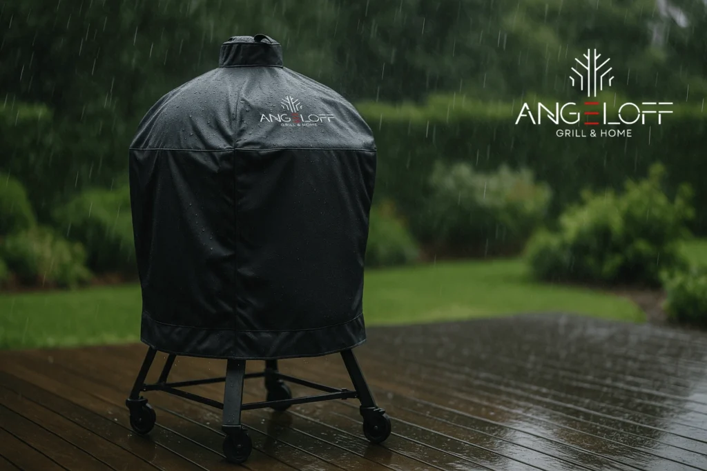 Husă Kamado: protecție premium împotriva ploii, vântului, UV și prafului