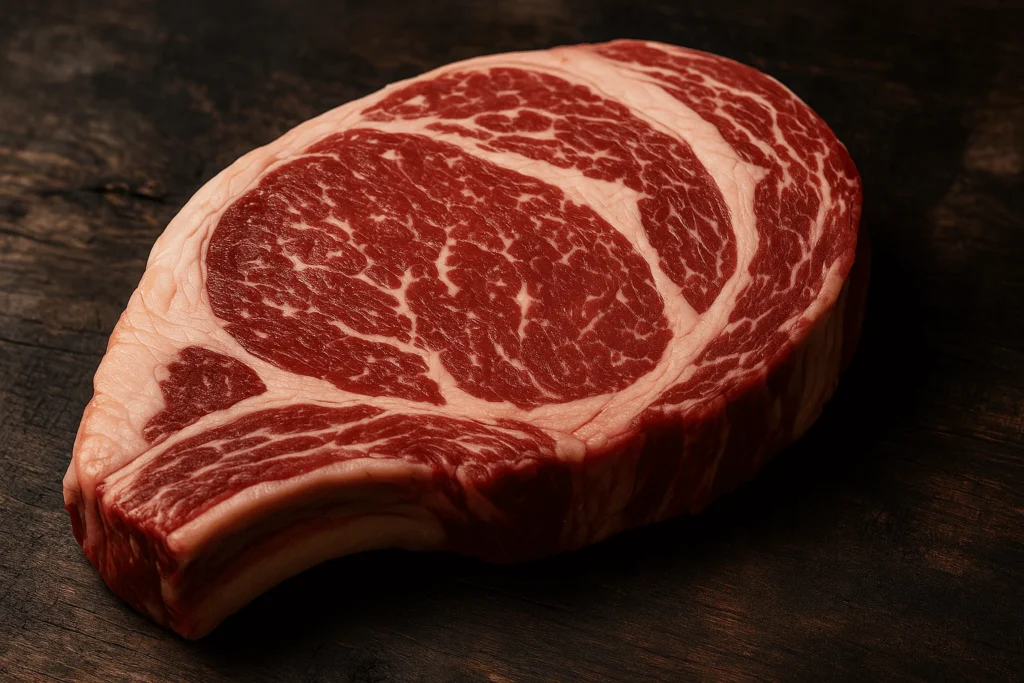Rib Eye un steak marmorat de vita