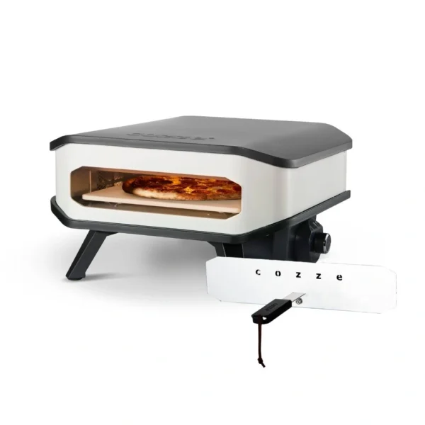 Cuptor pizza electric Cozze 34 cm cu usita si piatra de pizza
