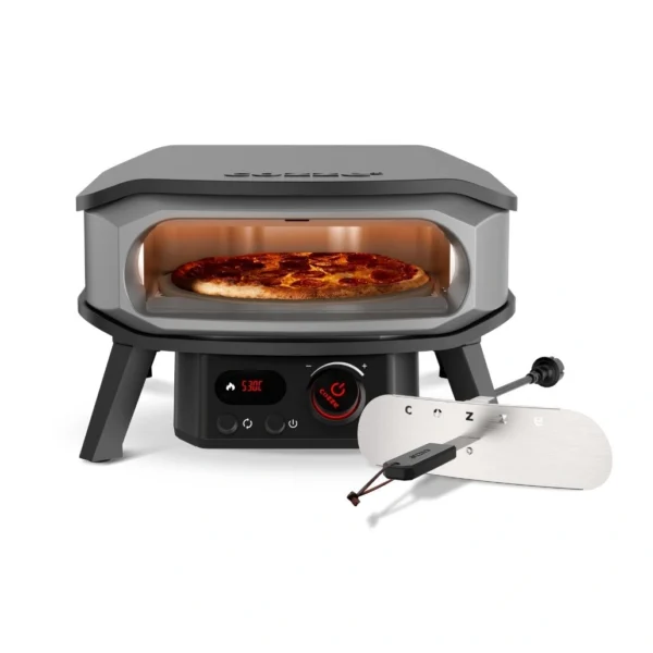 Cuptor pizza electric Cozze Premium cu usita si scut 34 cm