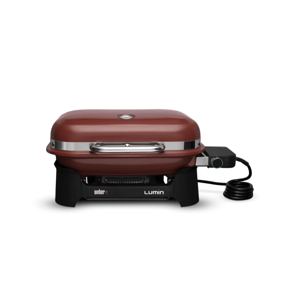 Gratar gradina electric Lumin Compact Weber Visiniu