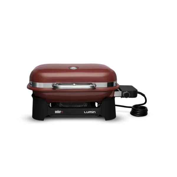 Gratar gradina electric Lumin Compact Weber Visiniu
