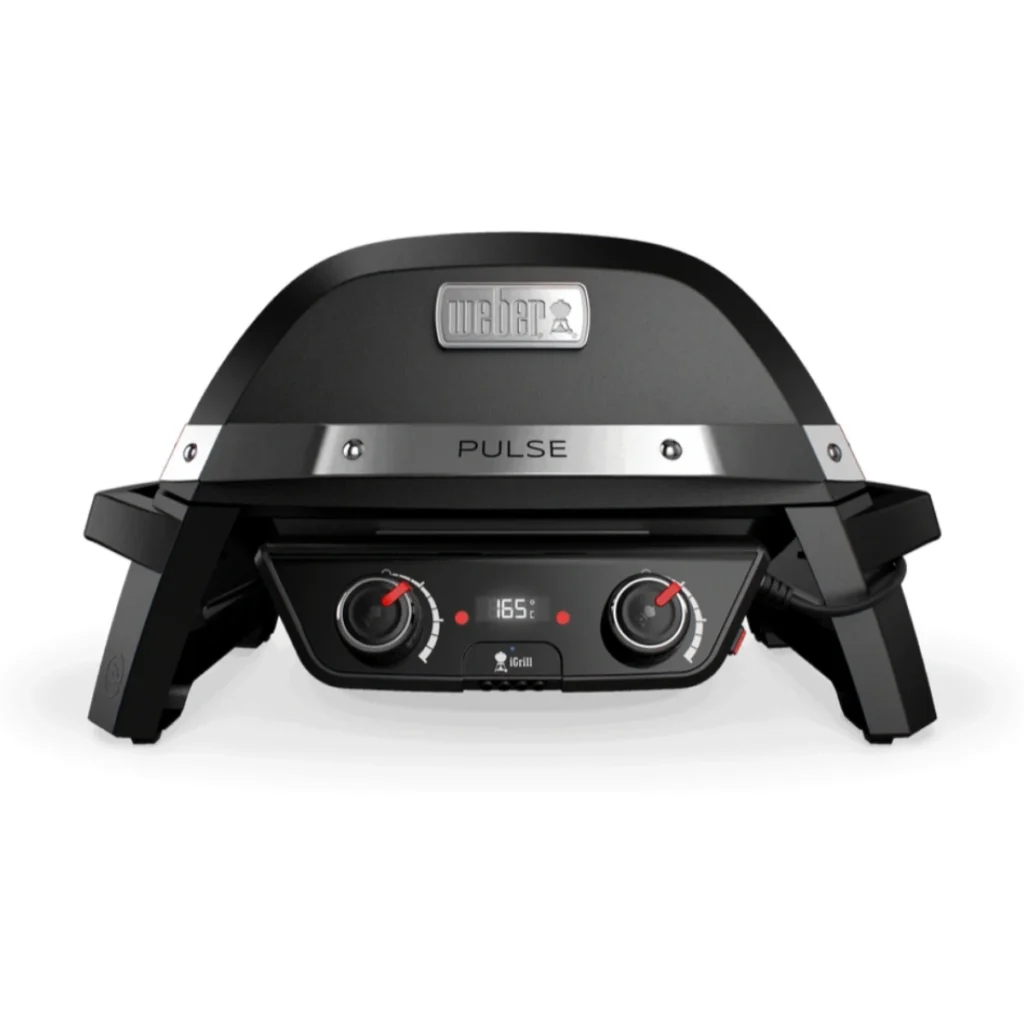 Gratar electric gradina Weber Pulse 2000 ideal pentru terasa si balcoane mici