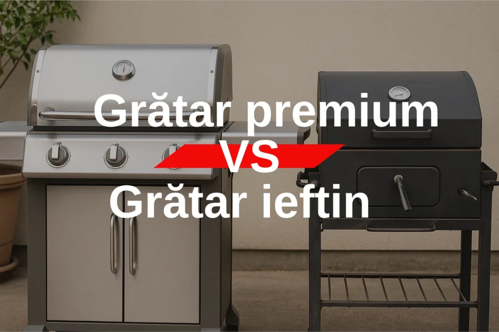 Gratar premium vs gratar ieftin care este diferenta
