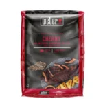 Peleti din lemn de cires pentru gratare gradina pe peleti Weber