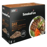 Peleti din lemn de esenta tare de stejar Weber SmokeFire de 8kg