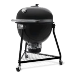 Gratar pe carbuni Weber Summit 61 cm tip kamado negru cu roti