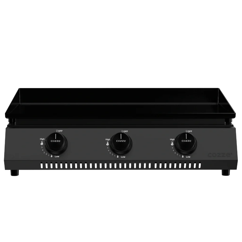 Gratar pe gaz tip plancha Cozze G-700 cu 3 arzatoare