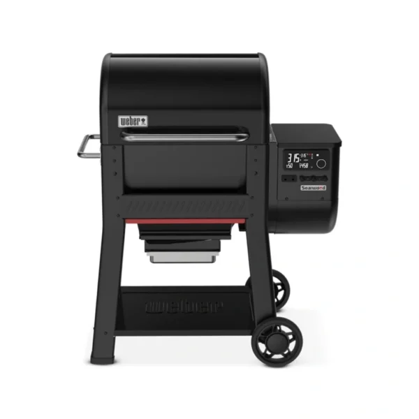 Gratar pe peleti Weber Searwood 600 control total si precis