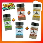 Pachet promotional cu 5 condimente pentru gratar vita porc pui shaorma si legume Memphis Grill si BBQ