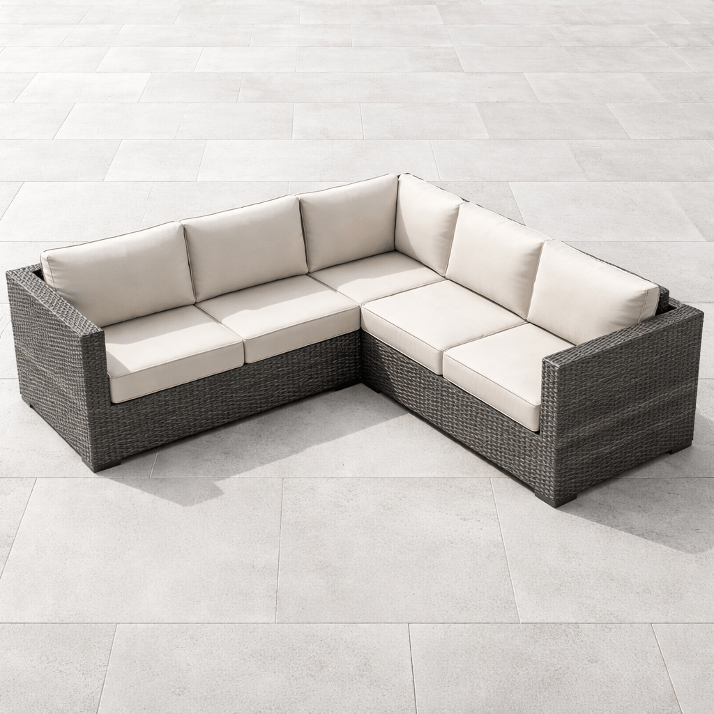 Coltar L sectional sofa outdoor