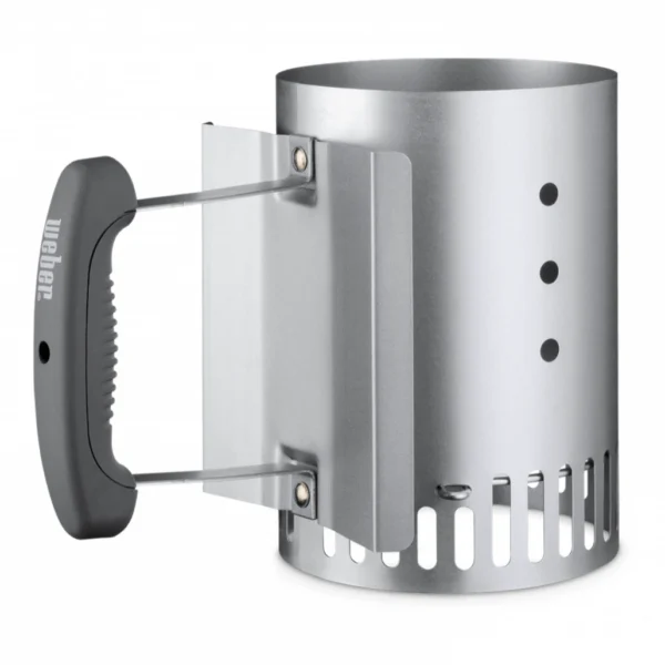 Cana de aprindere pentru carbuni Weber mica din aluminiu