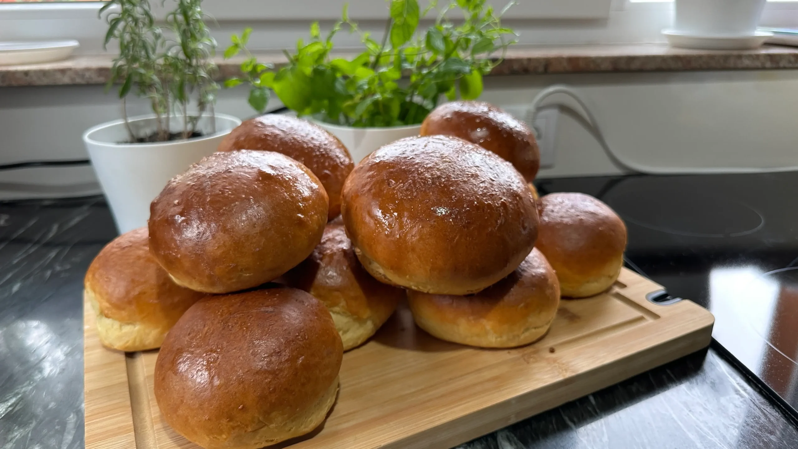 Rețetă chifle pentru burger pufoase de casă